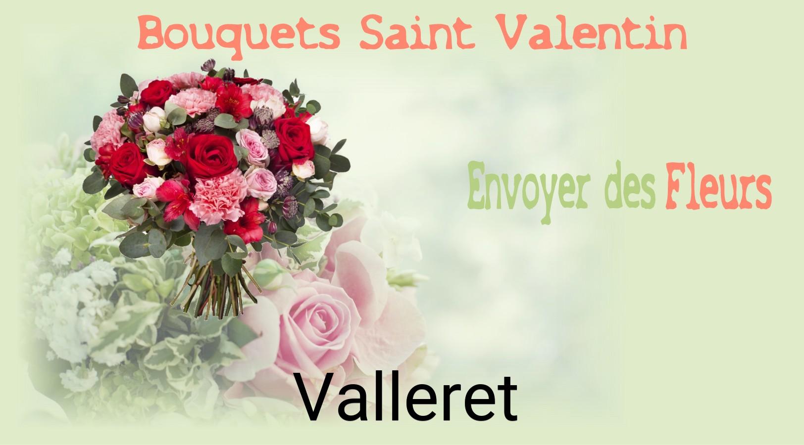 Roses de Saint-Valentin livrées à Valleret